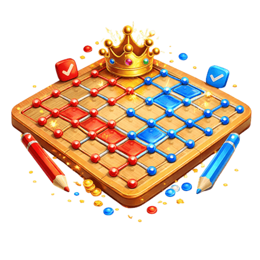 Dots and Boxes - Free Board Game on Playtura