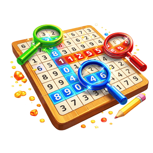 Number Search - Free Brain Game on Playtura